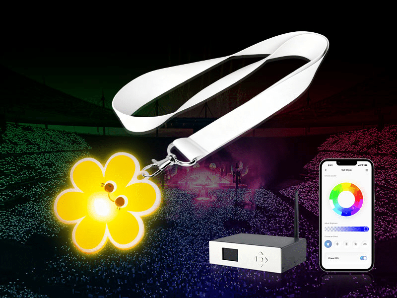 DMX LED lanyard DMX LED lanyard